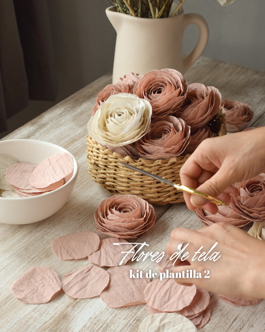 KIT FLORES DE TELA N° 2